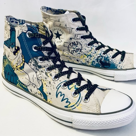 Converse Chuck Taylor x DC COMICS BATMAN High Top Sneakers - Picture 9 of 13